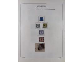 1851/1934, uriger meist gestempelter und teils ungebrauchter Sammlungsbestand in einem Schaubek Album, dabei auch wenige Brie