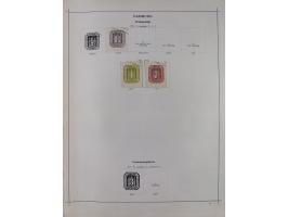 1851/1934, uriger meist gestempelter und teils ungebrauchter Sammlungsbestand in einem Schaubek Album, dabei auch wenige Brie