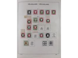 1851/1934, uriger meist gestempelter und teils ungebrauchter Sammlungsbestand in einem Schaubek Album, dabei auch wenige Brie