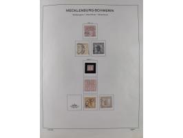 1851/1934, uriger meist gestempelter und teils ungebrauchter Sammlungsbestand in einem Schaubek Album, dabei auch wenige Brie