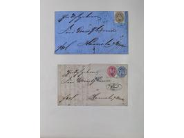 1851/1934, uriger meist gestempelter und teils ungebrauchter Sammlungsbestand in einem Schaubek Album, dabei auch wenige Brie