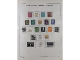 1851/1934, uriger meist gestempelter und teils ungebrauchter Sammlungsbestand in einem Schaubek Album, dabei auch wenige Brie