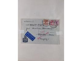 1851/1934, uriger meist gestempelter und teils ungebrauchter Sammlungsbestand in einem Schaubek Album, dabei auch wenige Brie