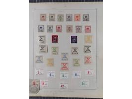 1851/1934, uriger meist gestempelter und teils ungebrauchter Sammlungsbestand in einem Schaubek Album, dabei auch wenige Brie