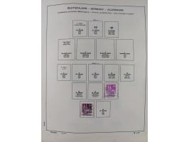 1851/1934, uriger meist gestempelter und teils ungebrauchter Sammlungsbestand in einem Schaubek Album, dabei auch wenige Brie