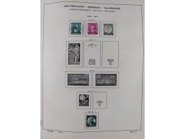 1851/1934, uriger meist gestempelter und teils ungebrauchter Sammlungsbestand in einem Schaubek Album, dabei auch wenige Brie