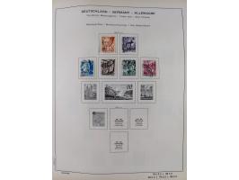 1851/1934, uriger meist gestempelter und teils ungebrauchter Sammlungsbestand in einem Schaubek Album, dabei auch wenige Brie