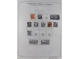 1851/1934, uriger meist gestempelter und teils ungebrauchter Sammlungsbestand in einem Schaubek Album, dabei auch wenige Brie