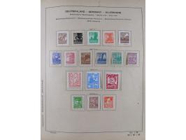 1851/1934, uriger meist gestempelter und teils ungebrauchter Sammlungsbestand in einem Schaubek Album, dabei auch wenige Brie