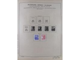 1851/1934, uriger meist gestempelter und teils ungebrauchter Sammlungsbestand in einem Schaubek Album, dabei auch wenige Brie