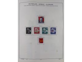 1851/1934, uriger meist gestempelter und teils ungebrauchter Sammlungsbestand in einem Schaubek Album, dabei auch wenige Brie