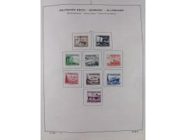 1851/1934, uriger meist gestempelter und teils ungebrauchter Sammlungsbestand in einem Schaubek Album, dabei auch wenige Brie