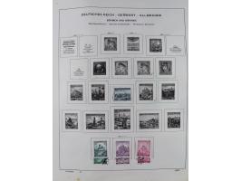 1851/1934, uriger meist gestempelter und teils ungebrauchter Sammlungsbestand in einem Schaubek Album, dabei auch wenige Brie