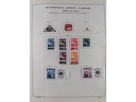 1851/1934, uriger meist gestempelter und teils ungebrauchter Sammlungsbestand in einem Schaubek Album, dabei auch wenige Brie