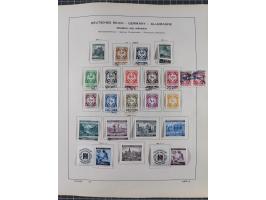 1851/1934, uriger meist gestempelter und teils ungebrauchter Sammlungsbestand in einem Schaubek Album, dabei auch wenige Brie