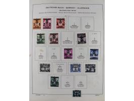 1851/1934, uriger meist gestempelter und teils ungebrauchter Sammlungsbestand in einem Schaubek Album, dabei auch wenige Brie