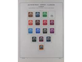 1851/1934, uriger meist gestempelter und teils ungebrauchter Sammlungsbestand in einem Schaubek Album, dabei auch wenige Brie