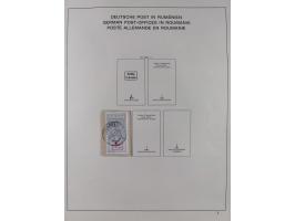 1851/1934, uriger meist gestempelter und teils ungebrauchter Sammlungsbestand in einem Schaubek Album, dabei auch wenige Brie