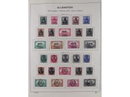 1851/1934, uriger meist gestempelter und teils ungebrauchter Sammlungsbestand in einem Schaubek Album, dabei auch wenige Brie