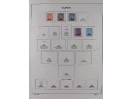 1851/1934, uriger meist gestempelter und teils ungebrauchter Sammlungsbestand in einem Schaubek Album, dabei auch wenige Brie