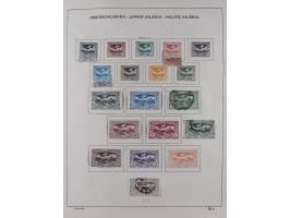 1851/1934, uriger meist gestempelter und teils ungebrauchter Sammlungsbestand in einem Schaubek Album, dabei auch wenige Brie