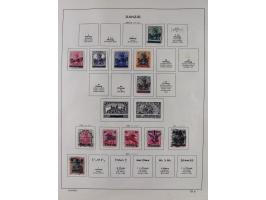 1851/1934, uriger meist gestempelter und teils ungebrauchter Sammlungsbestand in einem Schaubek Album, dabei auch wenige Brie