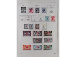 1851/1934, uriger meist gestempelter und teils ungebrauchter Sammlungsbestand in einem Schaubek Album, dabei auch wenige Brie