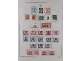 1851/1934, uriger meist gestempelter und teils ungebrauchter Sammlungsbestand in einem Schaubek Album, dabei auch wenige Brie