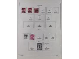 1851/1934, uriger meist gestempelter und teils ungebrauchter Sammlungsbestand in einem Schaubek Album, dabei auch wenige Brie