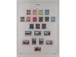 1851/1934, uriger meist gestempelter und teils ungebrauchter Sammlungsbestand in einem Schaubek Album, dabei auch wenige Brie