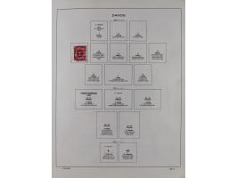 1851/1934, uriger meist gestempelter und teils ungebrauchter Sammlungsbestand in einem Schaubek Album, dabei auch wenige Brie