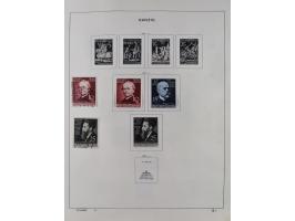 1851/1934, uriger meist gestempelter und teils ungebrauchter Sammlungsbestand in einem Schaubek Album, dabei auch wenige Brie