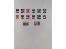 1851/1934, uriger meist gestempelter und teils ungebrauchter Sammlungsbestand in einem Schaubek Album, dabei auch wenige Brie