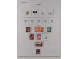 1851/1934, uriger meist gestempelter und teils ungebrauchter Sammlungsbestand in einem Schaubek Album, dabei auch wenige Brie