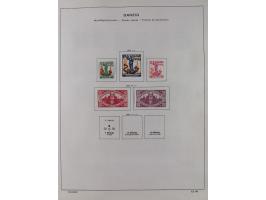 1851/1934, uriger meist gestempelter und teils ungebrauchter Sammlungsbestand in einem Schaubek Album, dabei auch wenige Brie