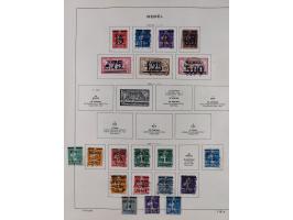 1851/1934, uriger meist gestempelter und teils ungebrauchter Sammlungsbestand in einem Schaubek Album, dabei auch wenige Brie