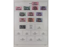 1851/1934, uriger meist gestempelter und teils ungebrauchter Sammlungsbestand in einem Schaubek Album, dabei auch wenige Brie