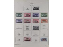 1851/1934, uriger meist gestempelter und teils ungebrauchter Sammlungsbestand in einem Schaubek Album, dabei auch wenige Brie