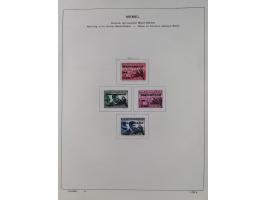 1851/1934, uriger meist gestempelter und teils ungebrauchter Sammlungsbestand in einem Schaubek Album, dabei auch wenige Brie