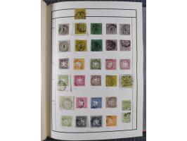 Baden bis Württemberg, ungebrauchte und gestempelte alte Sammlung, ohne große Spitzen, aber mit vielen besseren Werten und me