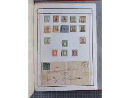 Baden bis Württemberg, ungebrauchte und gestempelte alte Sammlung, ohne große Spitzen, aber mit vielen besseren Werten und me