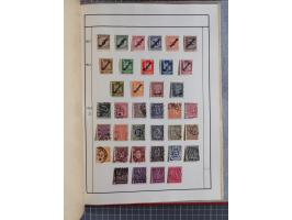 1872/1945, ungebrauchte und gestempelte reichhaltige und sehr saubere alte Sammlung, dabei u.a. Mi. 24 und 28 (jeweils signie