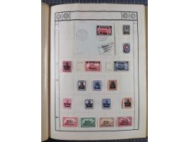 1880/1980 (ca.), alte Sammlung in 3 Bänden, dabei schöne Teile Saar, Danzig und Kolonien sowie Deutschland nach 1945&nbsp;