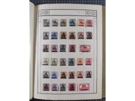 1880/1980 (ca.), alte Sammlung in 3 Bänden, dabei schöne Teile Saar, Danzig und Kolonien sowie Deutschland nach 1945&nbsp;