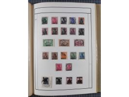 1880/1980 (ca.), alte Sammlung in 3 Bänden, dabei schöne Teile Saar, Danzig und Kolonien sowie Deutschland nach 1945&nbsp;