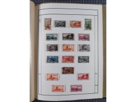 1880/1980 (ca.), alte Sammlung in 3 Bänden, dabei schöne Teile Saar, Danzig und Kolonien sowie Deutschland nach 1945&nbsp;