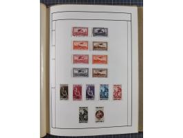 1880/1980 (ca.), alte Sammlung in 3 Bänden, dabei schöne Teile Saar, Danzig und Kolonien sowie Deutschland nach 1945&nbsp;