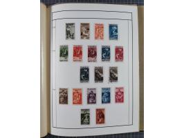 1880/1980 (ca.), alte Sammlung in 3 Bänden, dabei schöne Teile Saar, Danzig und Kolonien sowie Deutschland nach 1945&nbsp;