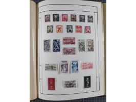 1880/1980 (ca.), alte Sammlung in 3 Bänden, dabei schöne Teile Saar, Danzig und Kolonien sowie Deutschland nach 1945&nbsp;