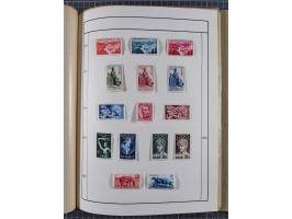 1880/1980 (ca.), alte Sammlung in 3 Bänden, dabei schöne Teile Saar, Danzig und Kolonien sowie Deutschland nach 1945&nbsp;